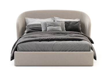 FORTUNE - Velvet double bed with upholstered headboard by Stylish Club - view 3